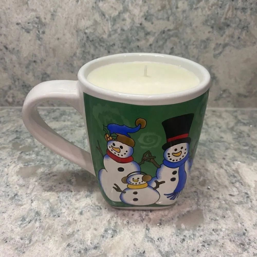 Snowman Scented Candle - Picture 3 of 7